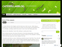 Tablet Screenshot of caterpillarblog.com